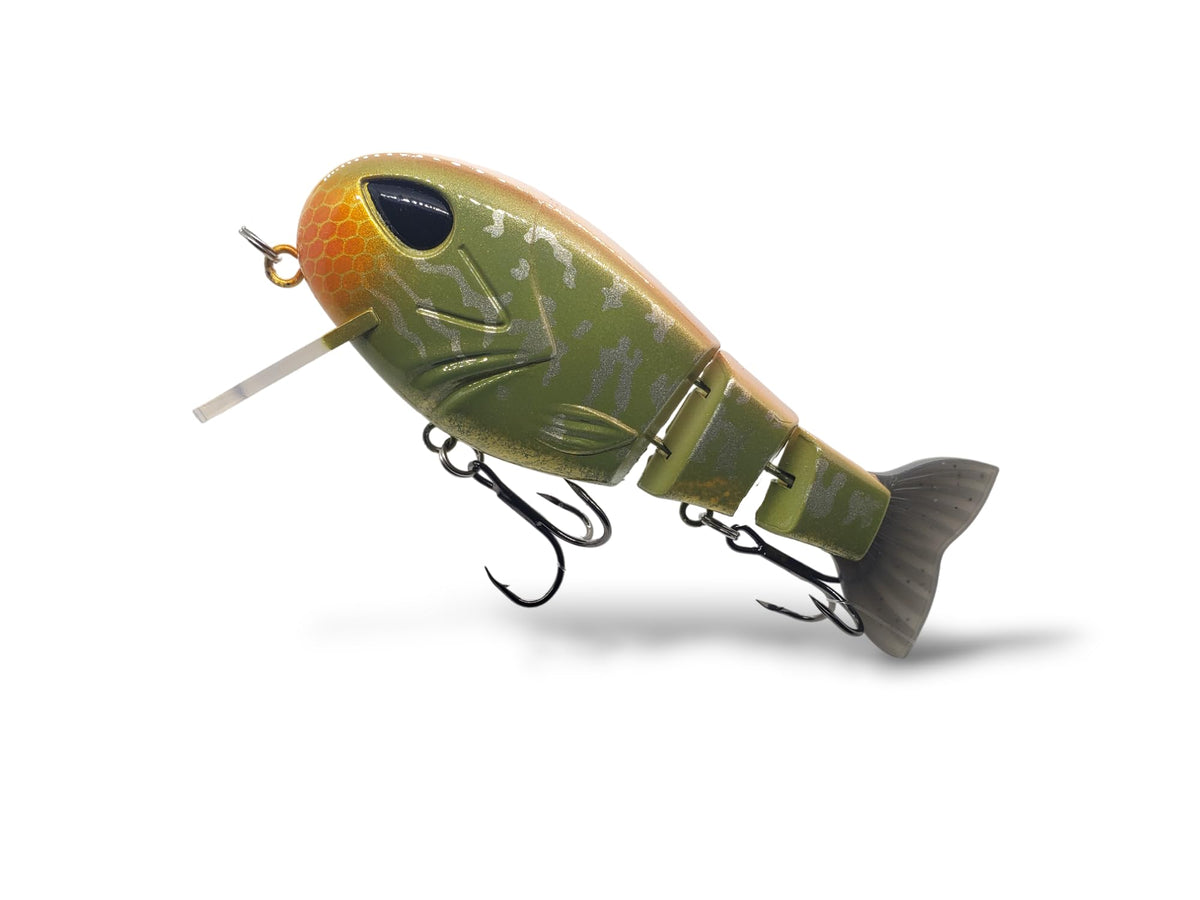 8-UP FISHING L.M.T.V swimbait with lifelike motion to attract bass in freshwater
