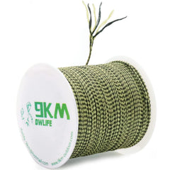 9KM DWLIFE Kevlar Cord closeup weave highlights durable, high-strength construction for outdoor tasks