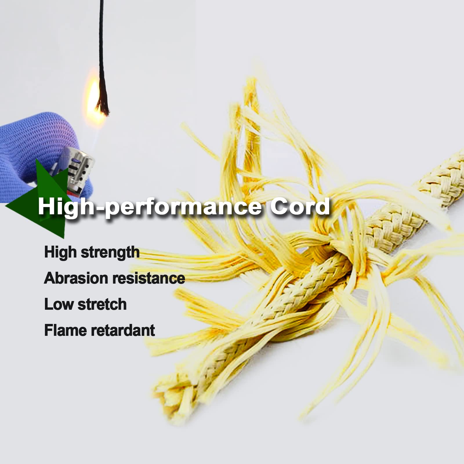 9KM DWLIFE Kevlar line lightweight—reduces overall kite weight for easier launches.