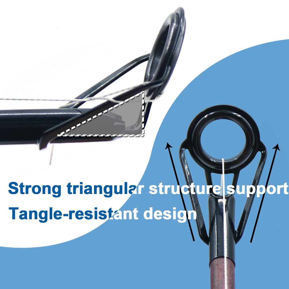 9KM DWLIFE multi-size tip kit fits light to medium rods