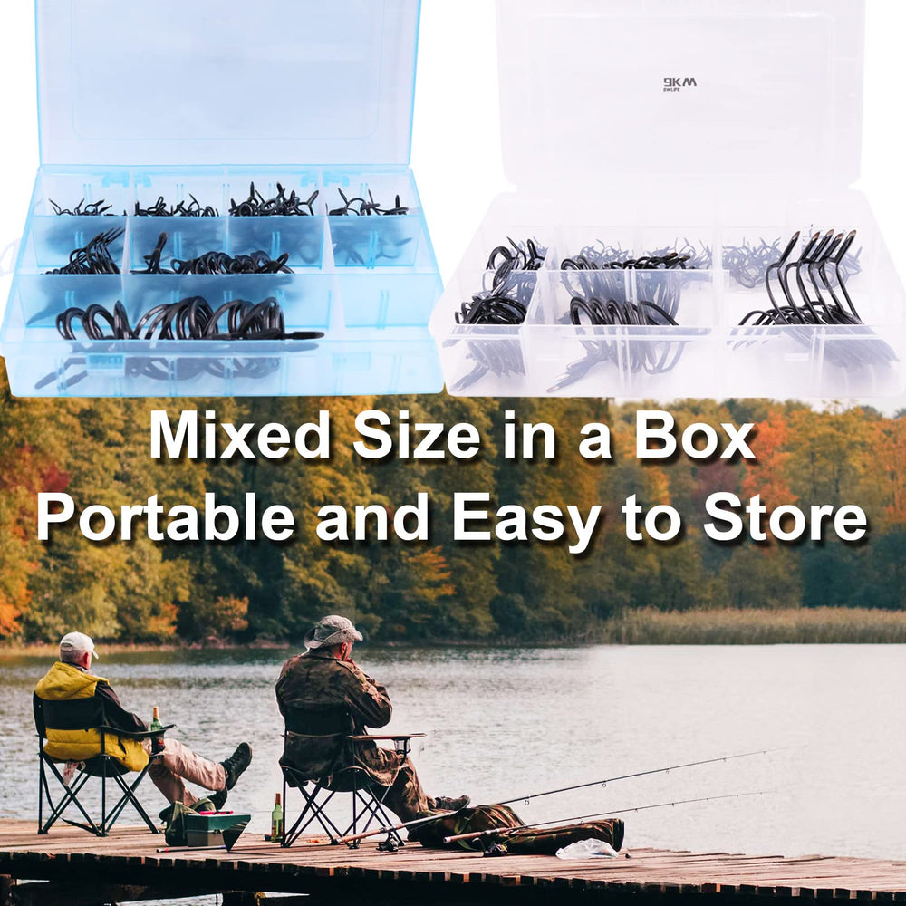 9KM DWLIFE multi-size rod guides displaying range for various rods.