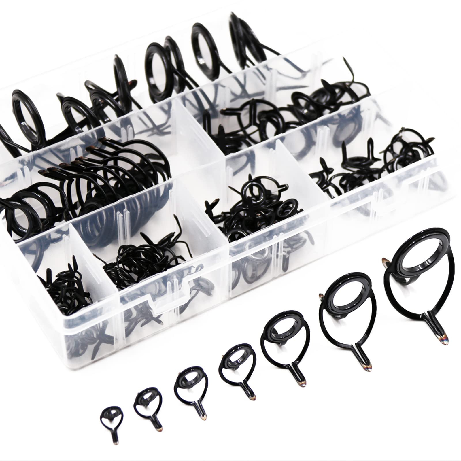 9KM DWLIFE repair-kit parts laid out for quick field maintenance.