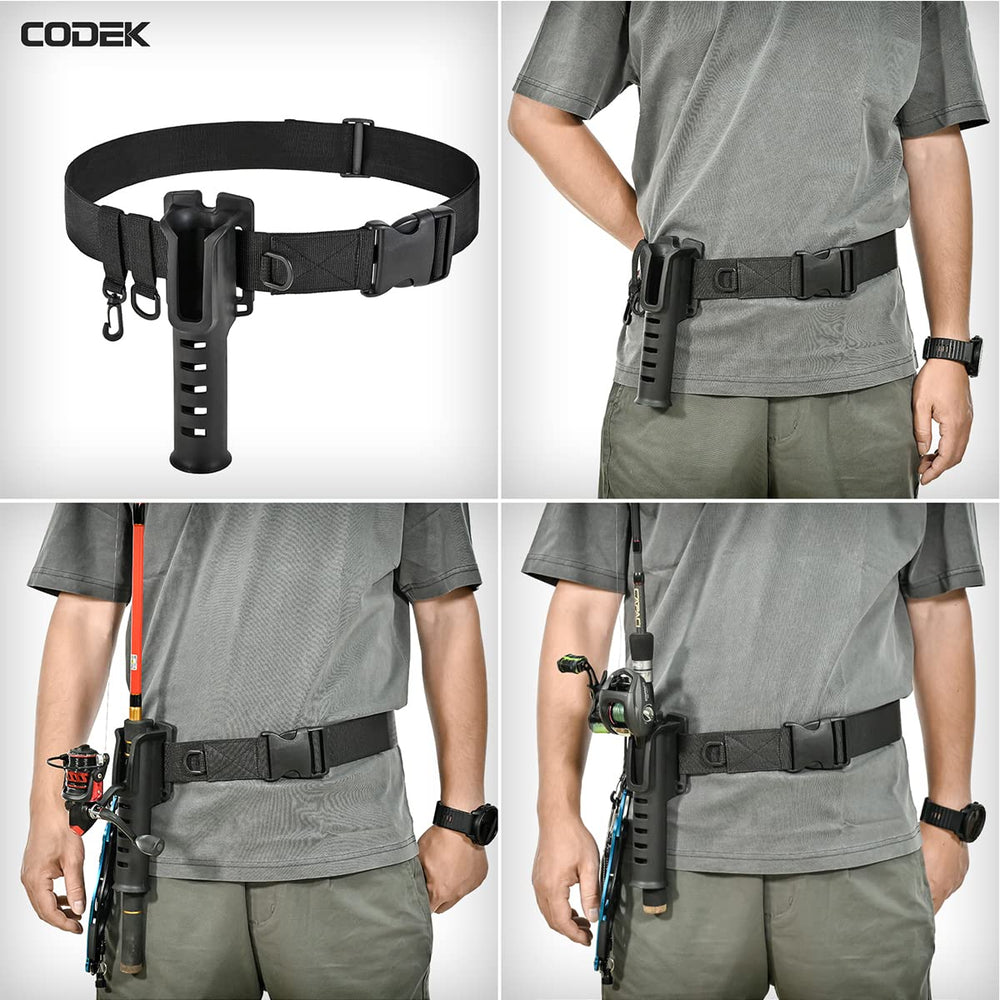 Adjustable waist belt fits 33 to 53.16 inches