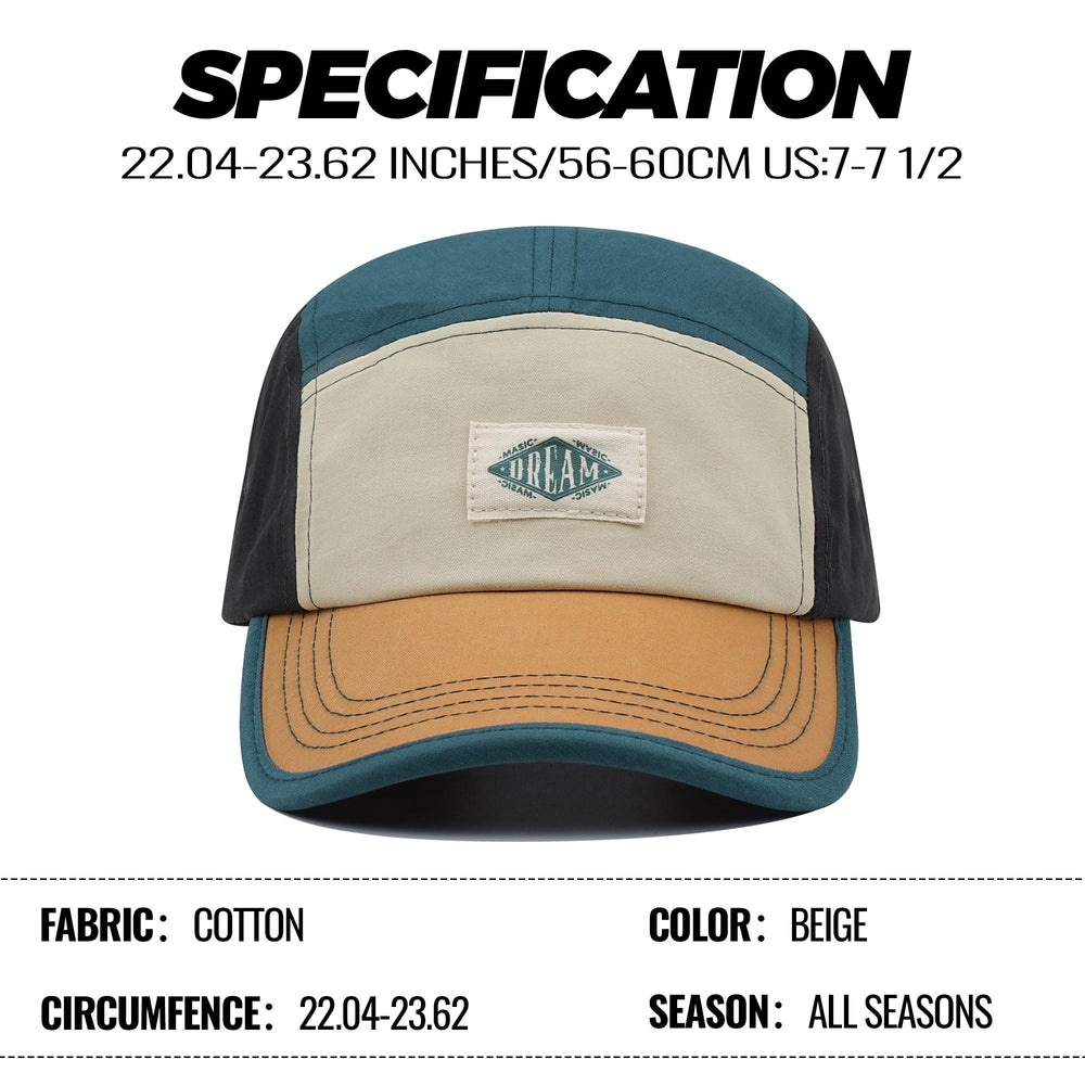 Thick curved brim detail