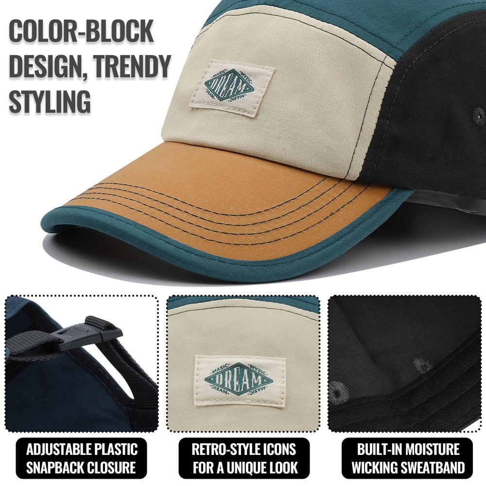 Cap worn during running or workouts