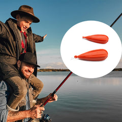 Six size variations and corresponding weights of fishing practice plugs