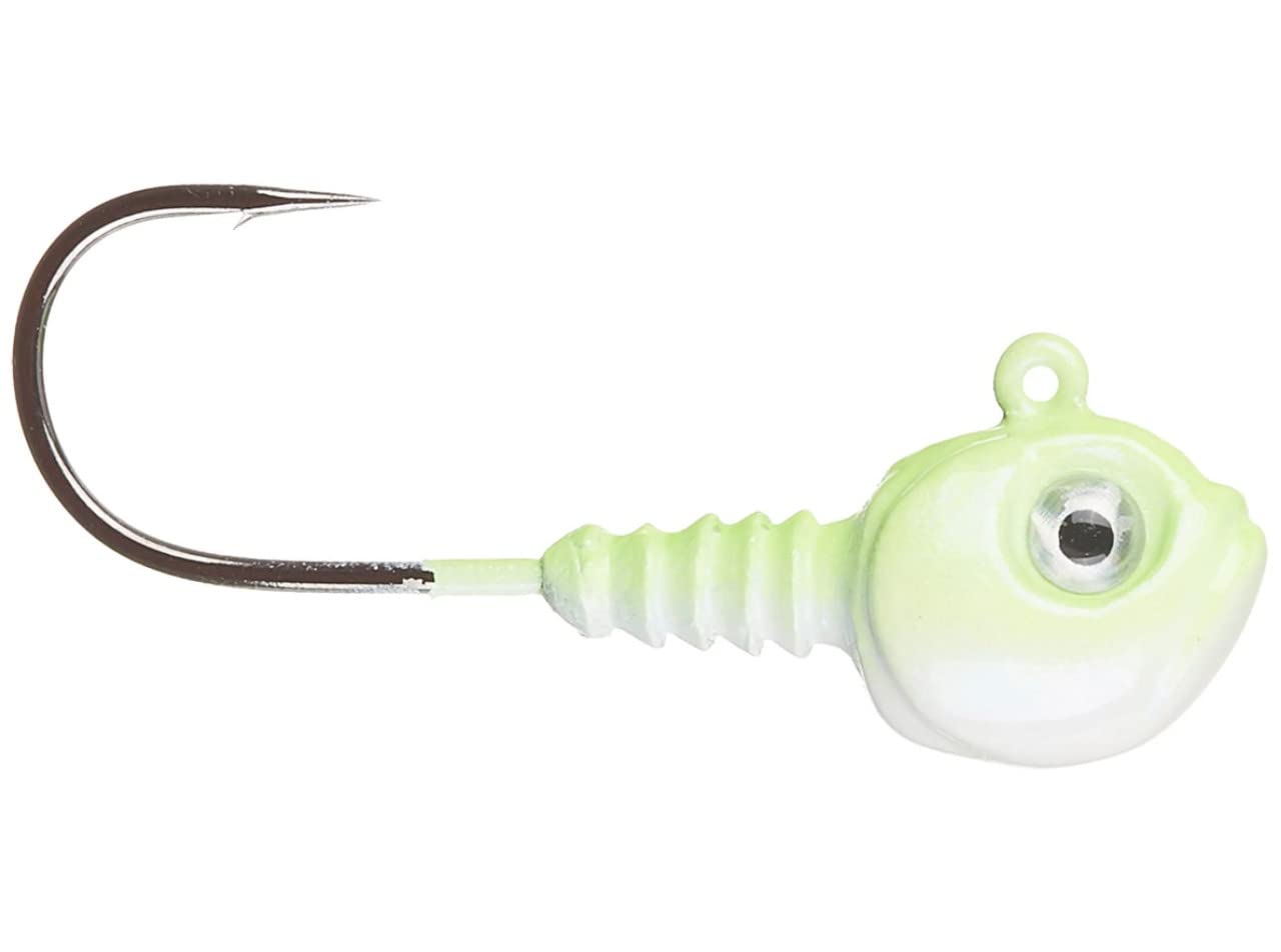 GPYGS-1410 Guppy Head Jig in Gizzard Shad color ready for use