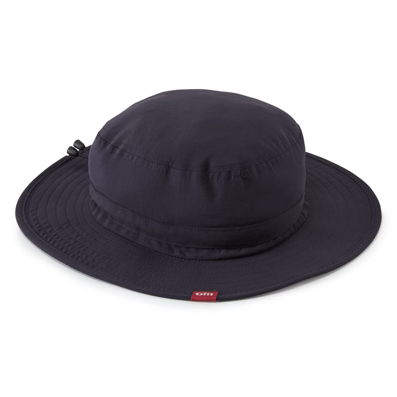 Gill hat features moisture-wicking headband and stiff brim for all-day comfort and sun protection