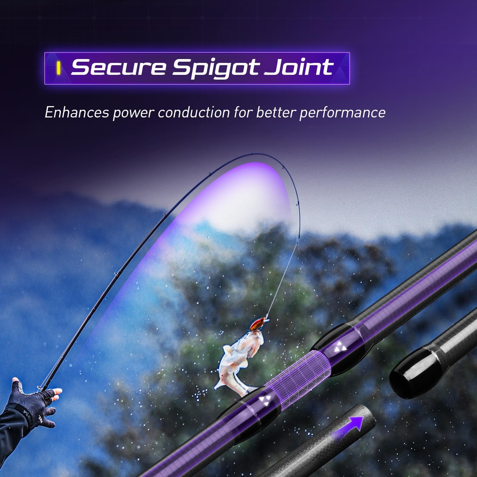 Recommended line rating and lure weight for HANDING Magic L