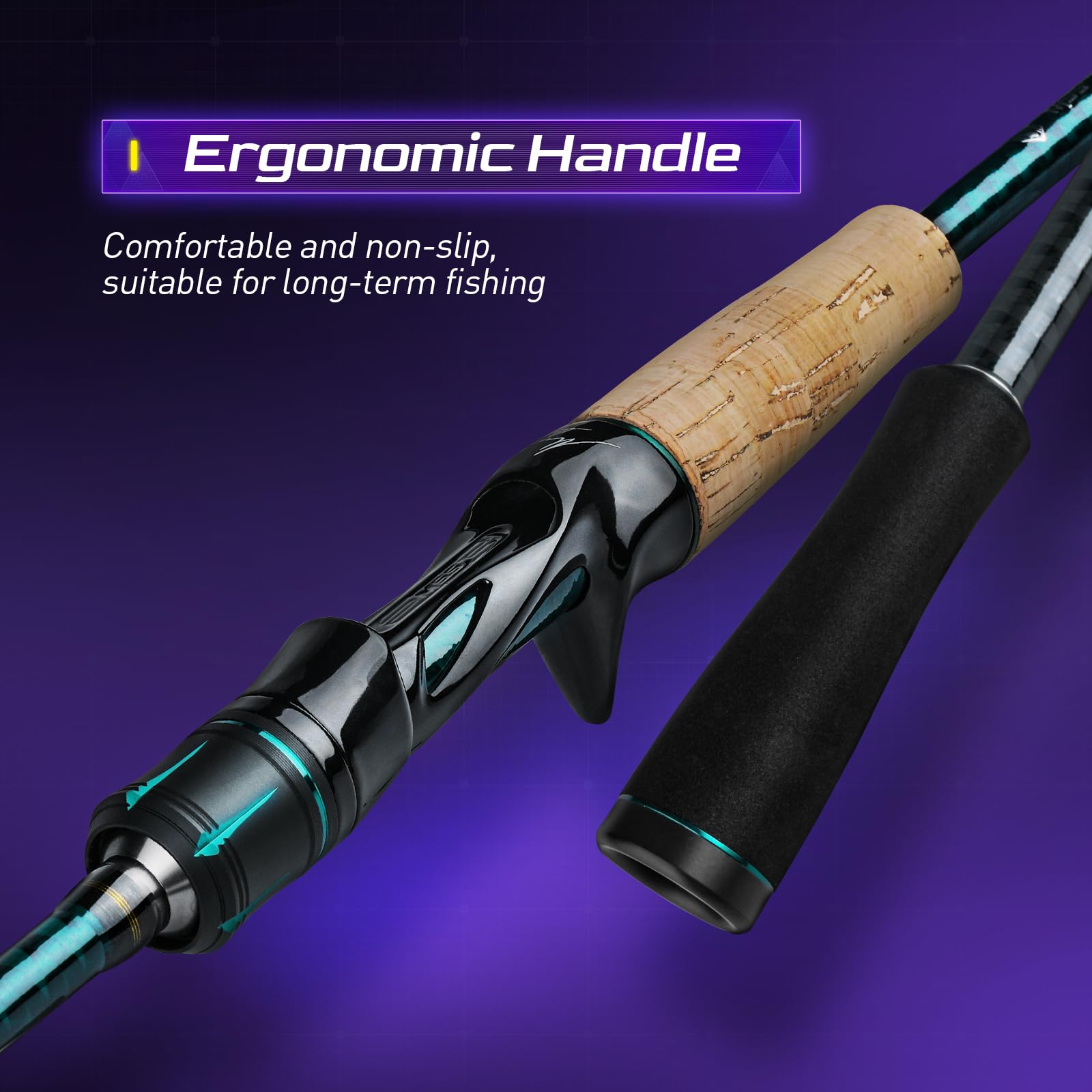 Spigot ferrule connection of HANDING Magic L rod