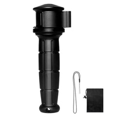 Compact LIGHT JAY 2.0 backpacker survival fishing kit in black