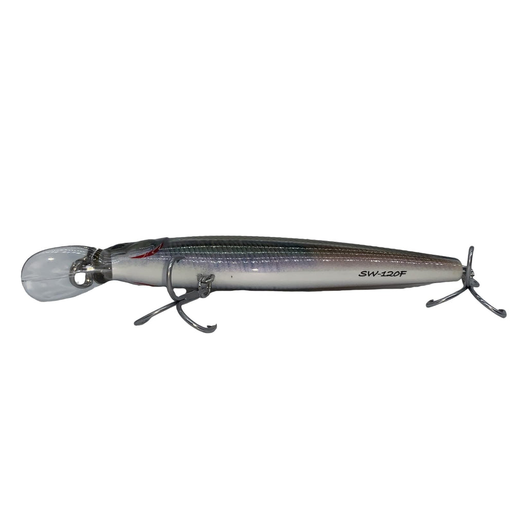 LOGOFUN SW-120F lure in water demonstrating action