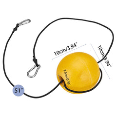 MOPHOEXII Anchor Buoy with 51-inch cord and stainless steel clips