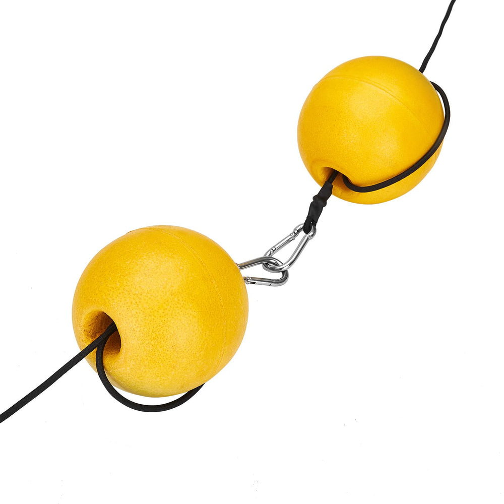 Two stainless steel clips included with the MOPHOEXII buoy