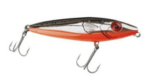 Mirrolure 83MR-GCRBO She Dog Surface Walk lure in Black, Gold and Orange colorway, 4 inch, 3/4 oz