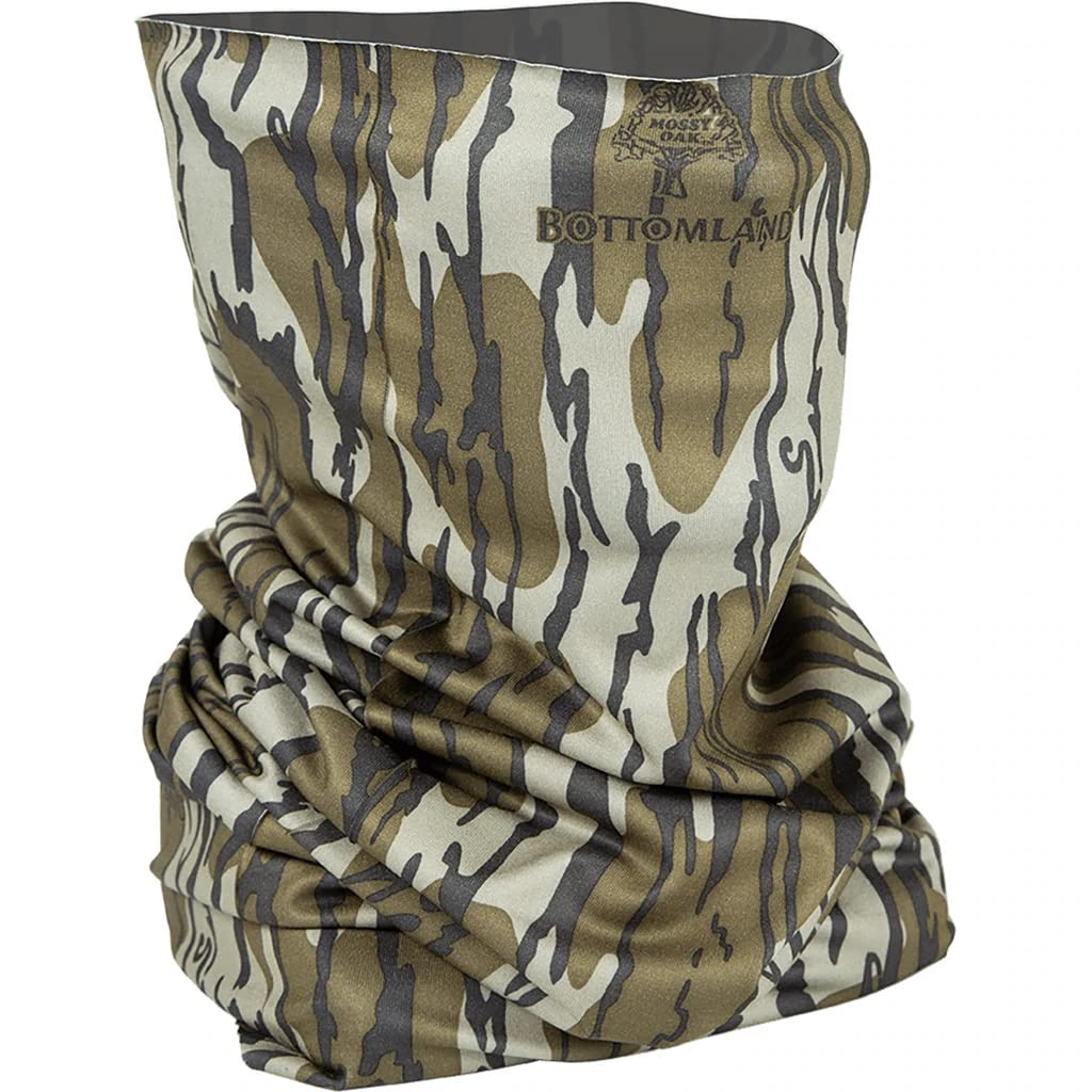 PrimosStretch Buff Facemask Bottomland PS6680 - side view in camo