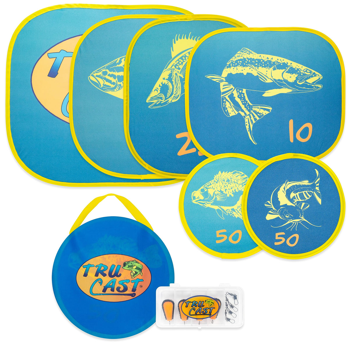 Front view of TruCast Fishing Game