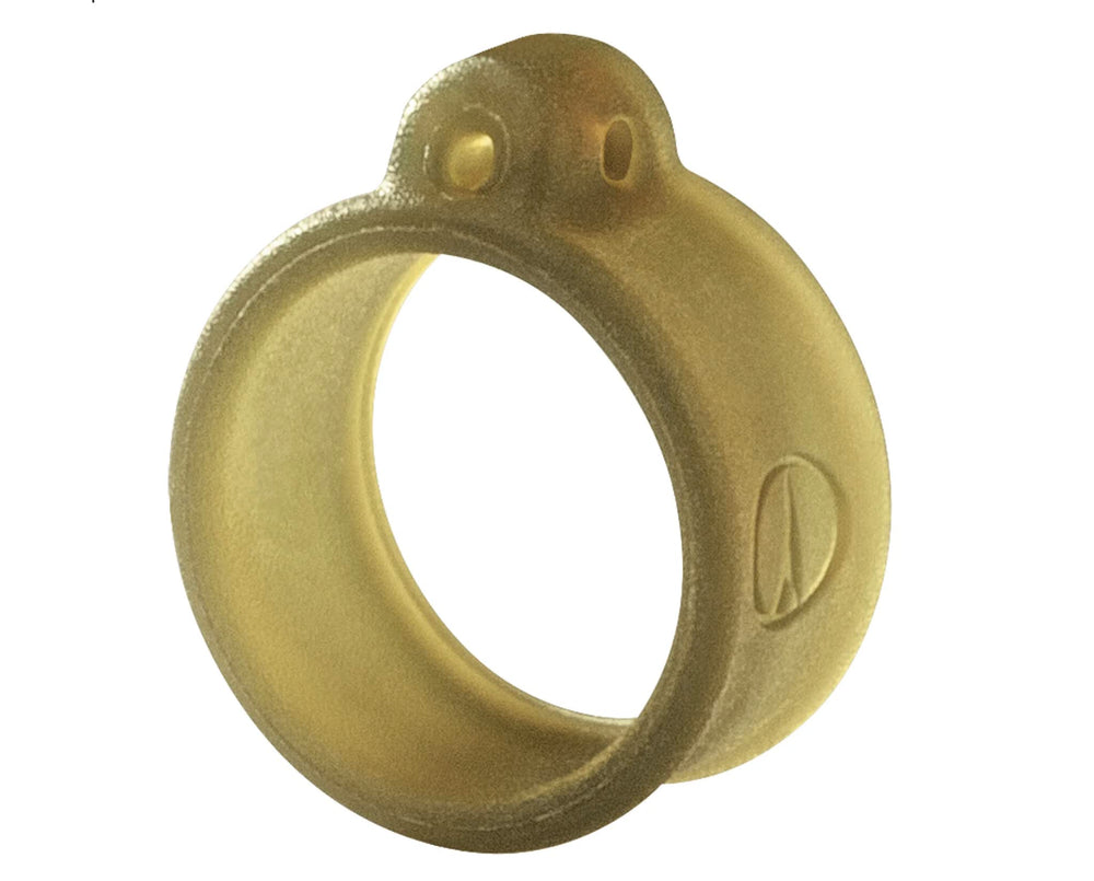 Detail side view of VMC Crossover Ring Clear #6 mm