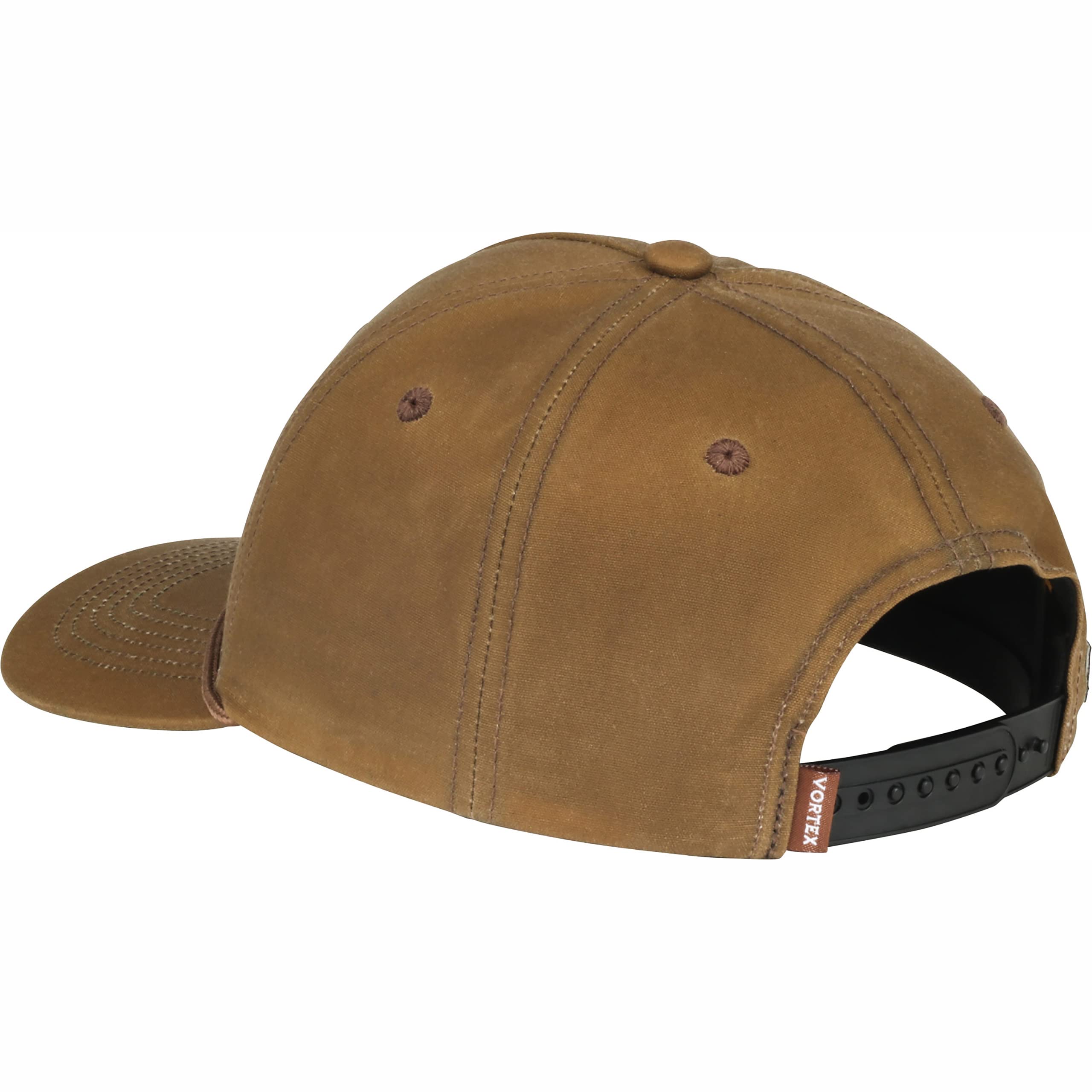 Back view with classic snap closure
