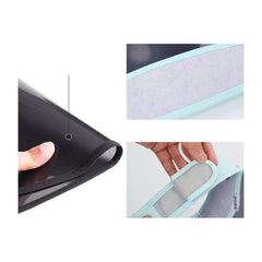 Close-up of breathable ventilation and sweat-absorbent fabric