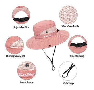 Breathable quick-dry fabric and inner mesh lining close-up