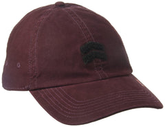 A. Kurtz chevron baseball cap with chenille logo centered for everyday style.