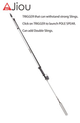 A MC JIOU harpoon head highlights heat-treated durability for clean strikes