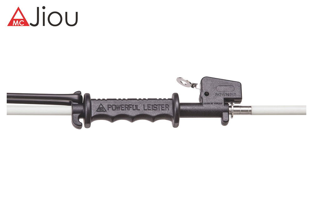 A MC JIOU stainless steel head detail showcases piercing power and rust resistance