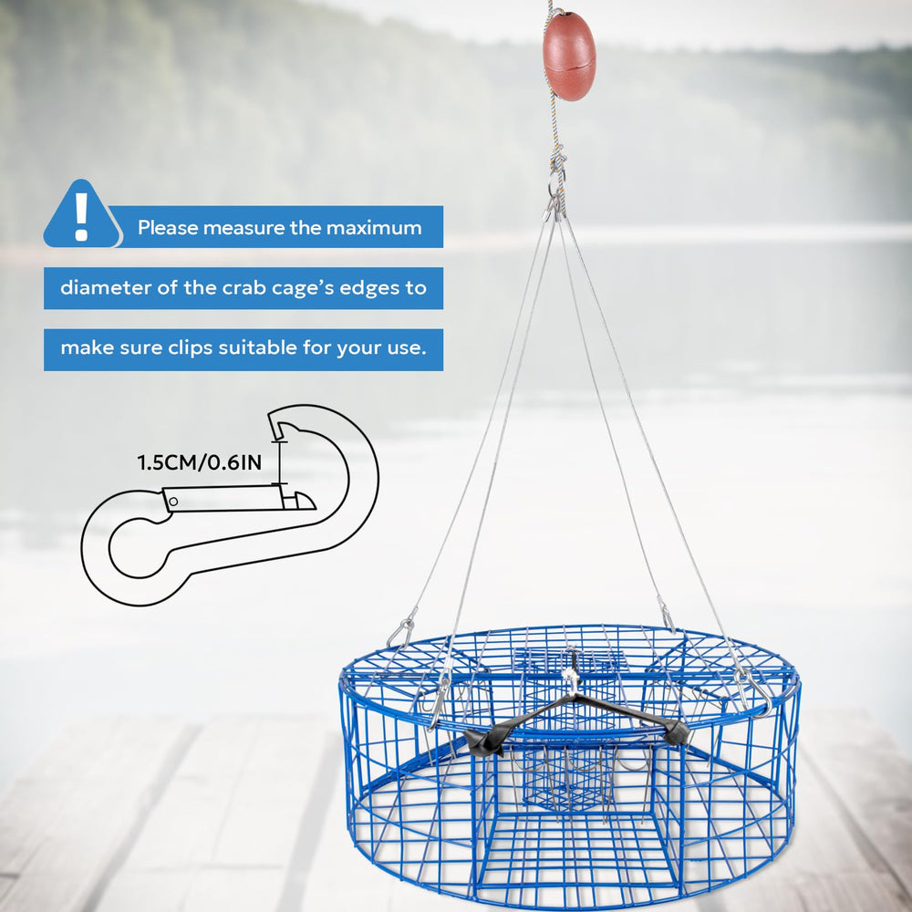 A1FISHER 2-pack crab pot harness set ready for various crabbing scenarios.