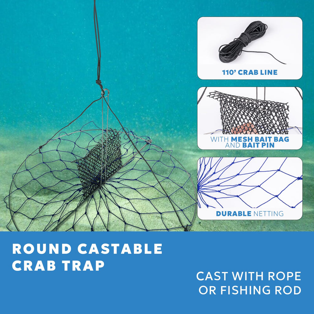 A1FISHER bait bag with fold over flap for easy bait loading