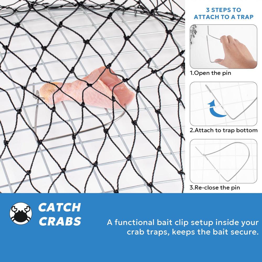 Step 2: attach bait pin to trap bottom