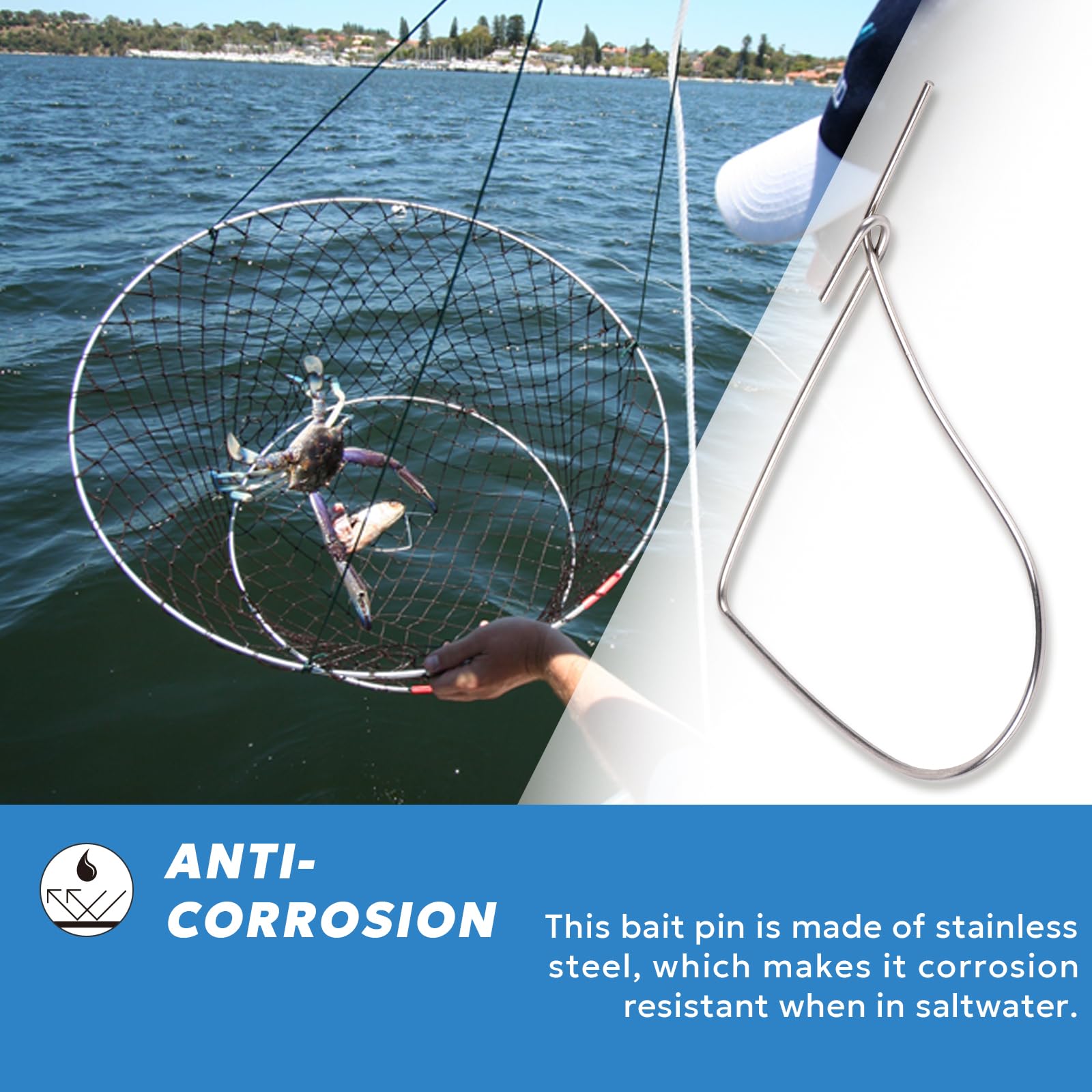 Product weight 0.03 lb for the bait pins