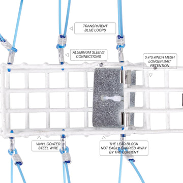 A1FISHER pier crabbing setup demonstrates versatile use on piers.