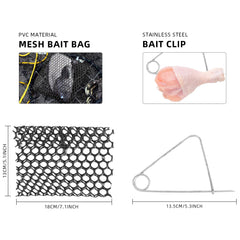 A1FISHER crab trap 50ft rope with float boosts casting and visibility.