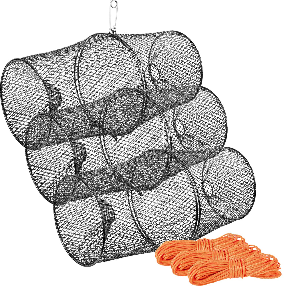 A1FISHER Crawfish Trap with 14.5m orange rope