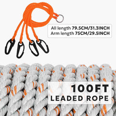 Four-arm crab trap harness