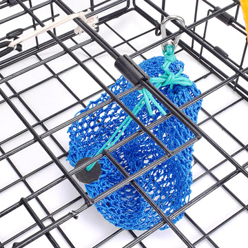 Crab trap equipped with A1FISHER mesh bait bag