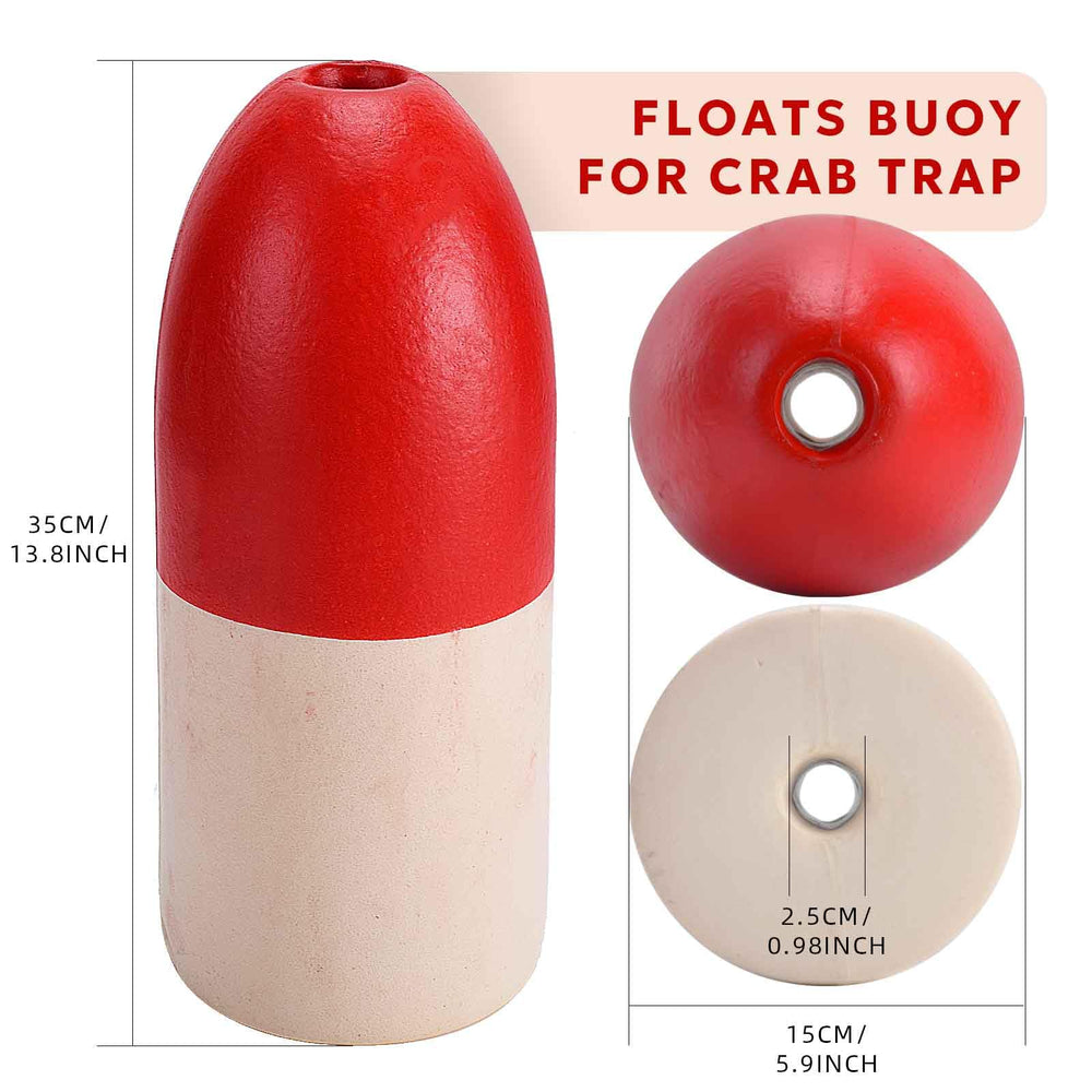 A1FISHER quick-connect-harness on crab pots enables fast setup.