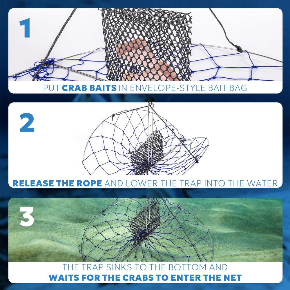 A1FISHER stainless steel bait pins secure bait during trips