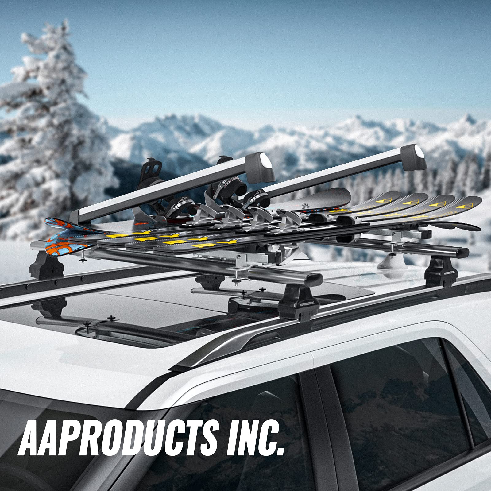 AA Products Inc. includes lock and key for theft protection during trips.