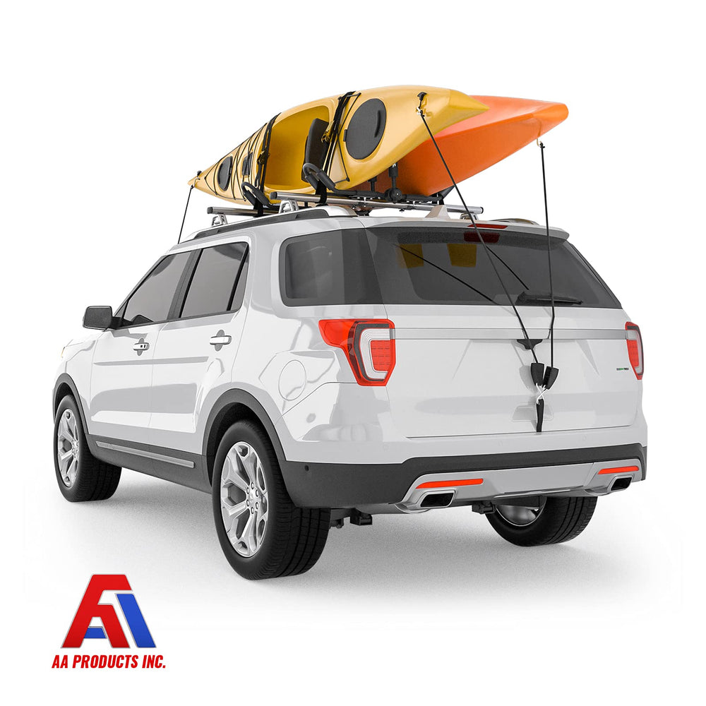 AA-Racks 2-pack tie-down straps provide secure long loads