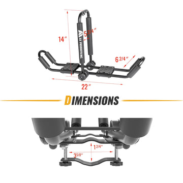 AA-Racks ergonomic quick-release knob eases adjustments and loading