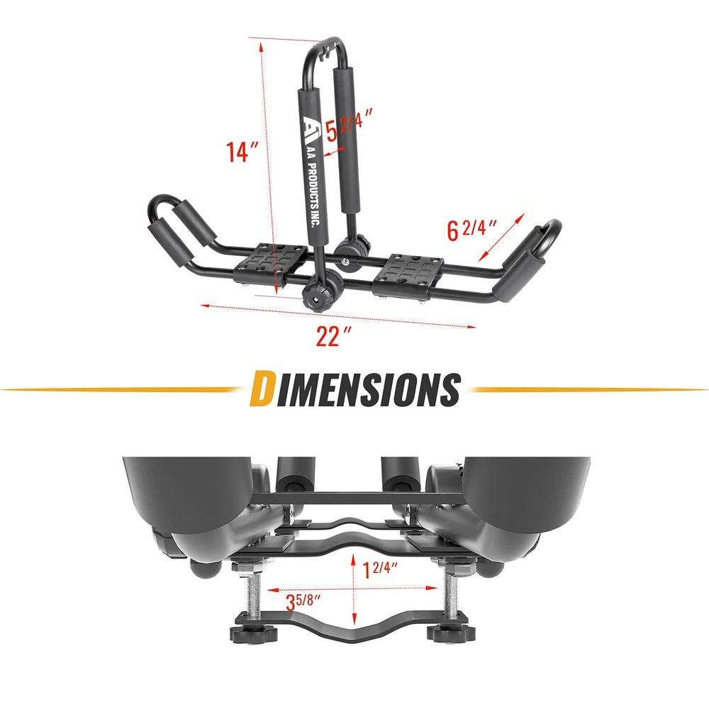 AA-Racks ergonomic quick-release knob eases adjustments and loading