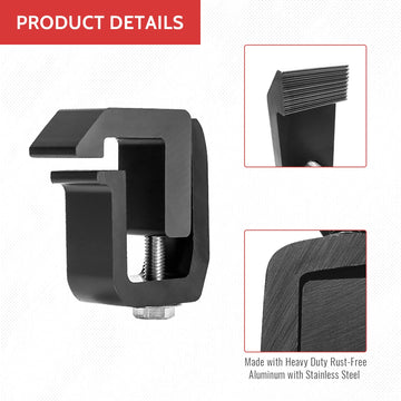 AA-Racks P-AC-08 stainless hardware resists wear in harsh weather