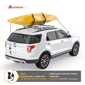 Universal AA-Racks car-top carrier kit fits multiple vehicle types