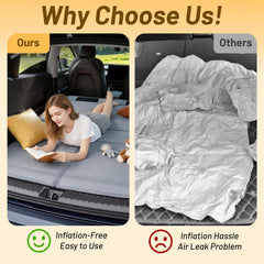 AAGJJ memory foam sleeping surface delivers soft support on long trips.
