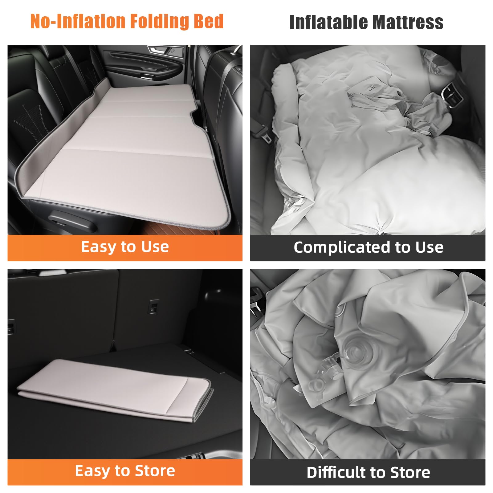 AAGJJ non-inflatable design eliminates deflation risk for reliable road comfort.