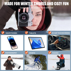 AaoLin heated gloves fingerless design enables precise control while staying warm.