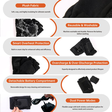 AaoLin Heated Gloves gift-ready packaging suitable as a thoughtful winter present.