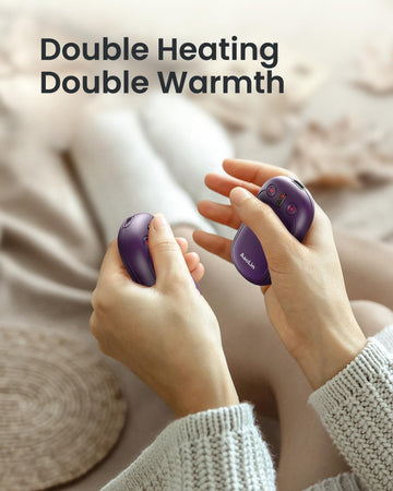AaoLin ergonomic hand warmer design fits comfortably in the hand.